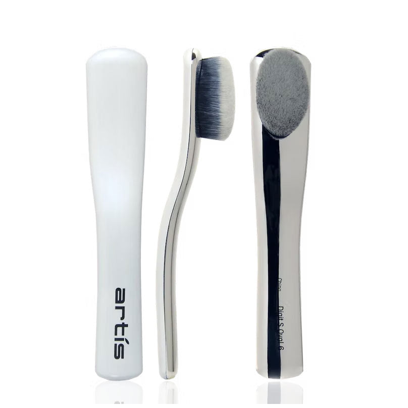 Digit Brush Oval 6 | Pearl