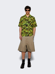 Men | Martine Rose | Hawaiian Shirt | Green Marble