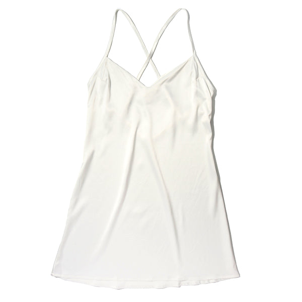Satin Sleep Chemise | Light Ivory