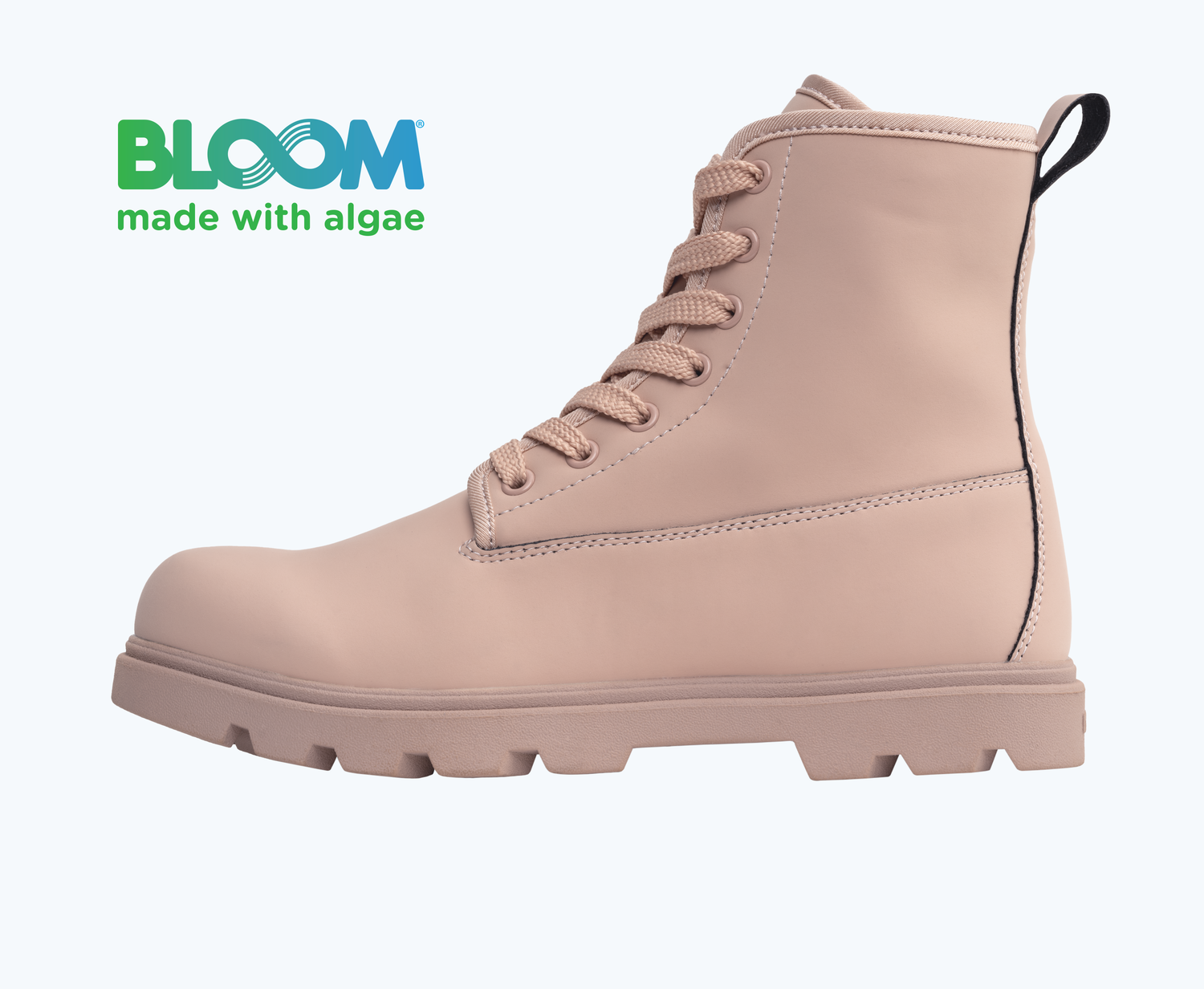 Side view of a Native Shoes Adults Johnny Treklite Bloom | Chameleon Pink/ Chameleon Pink/ Resort Pink Footwear