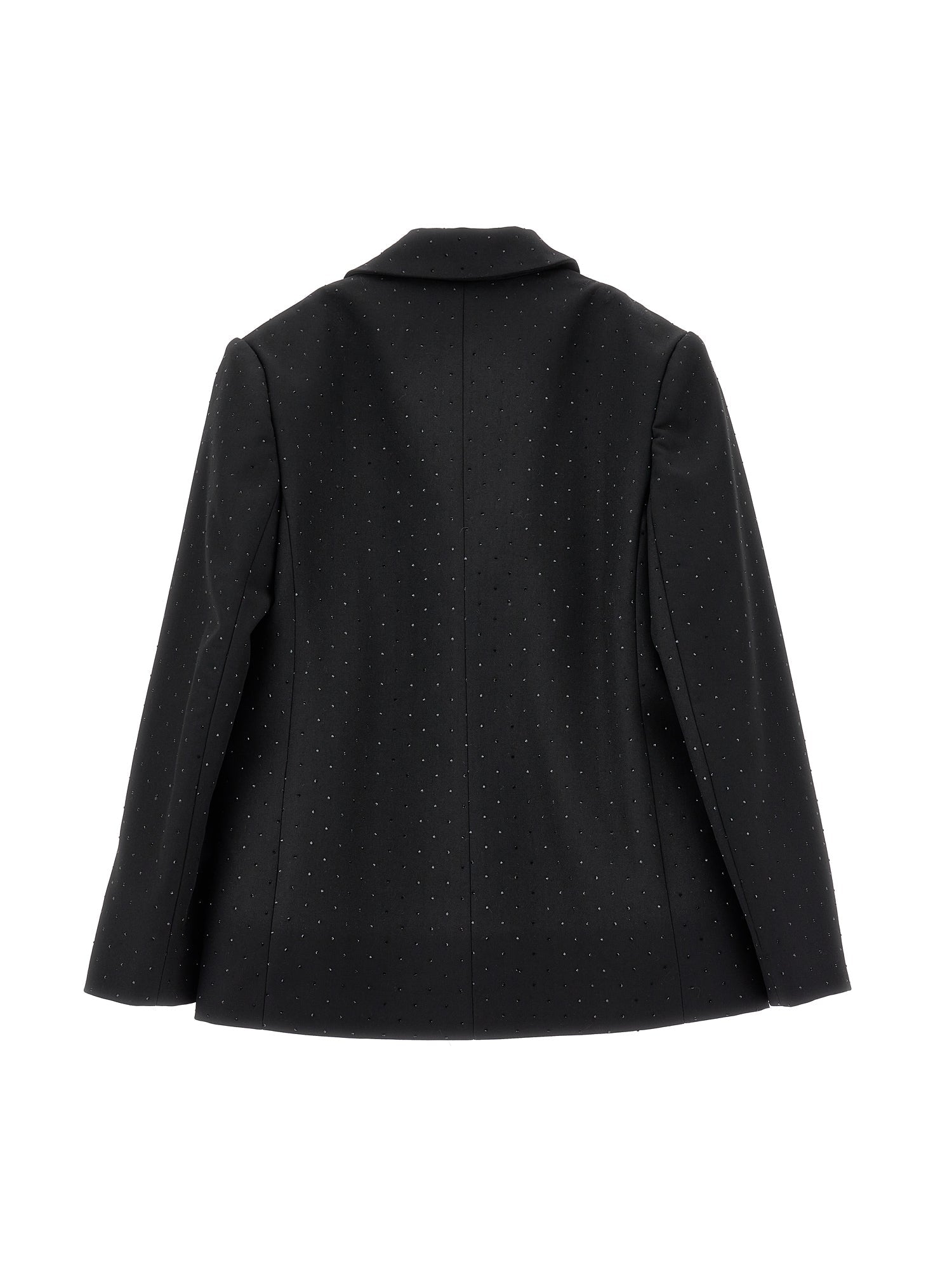 Girls | Viscose Blazer With Rhinestones | Black