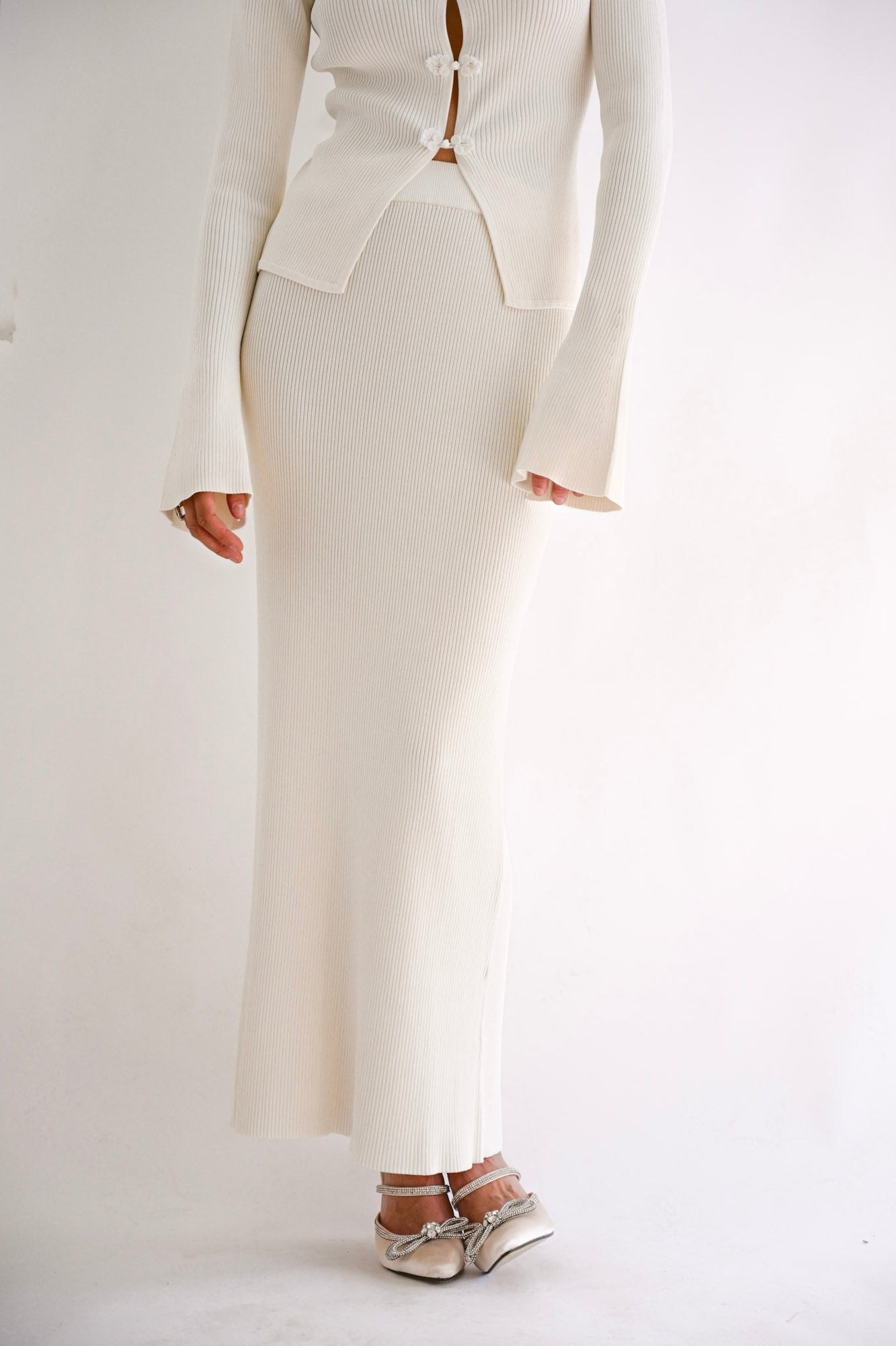 Seyla Maxi Skirt | Ivory