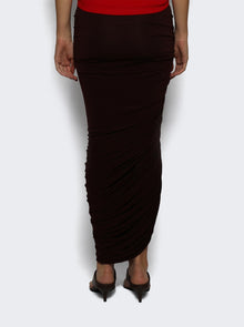 Women | Magda Butrym | Asymmetrical Midi Skirt Bordeaux