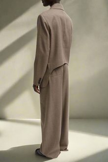 TIBI Marit Check Pants