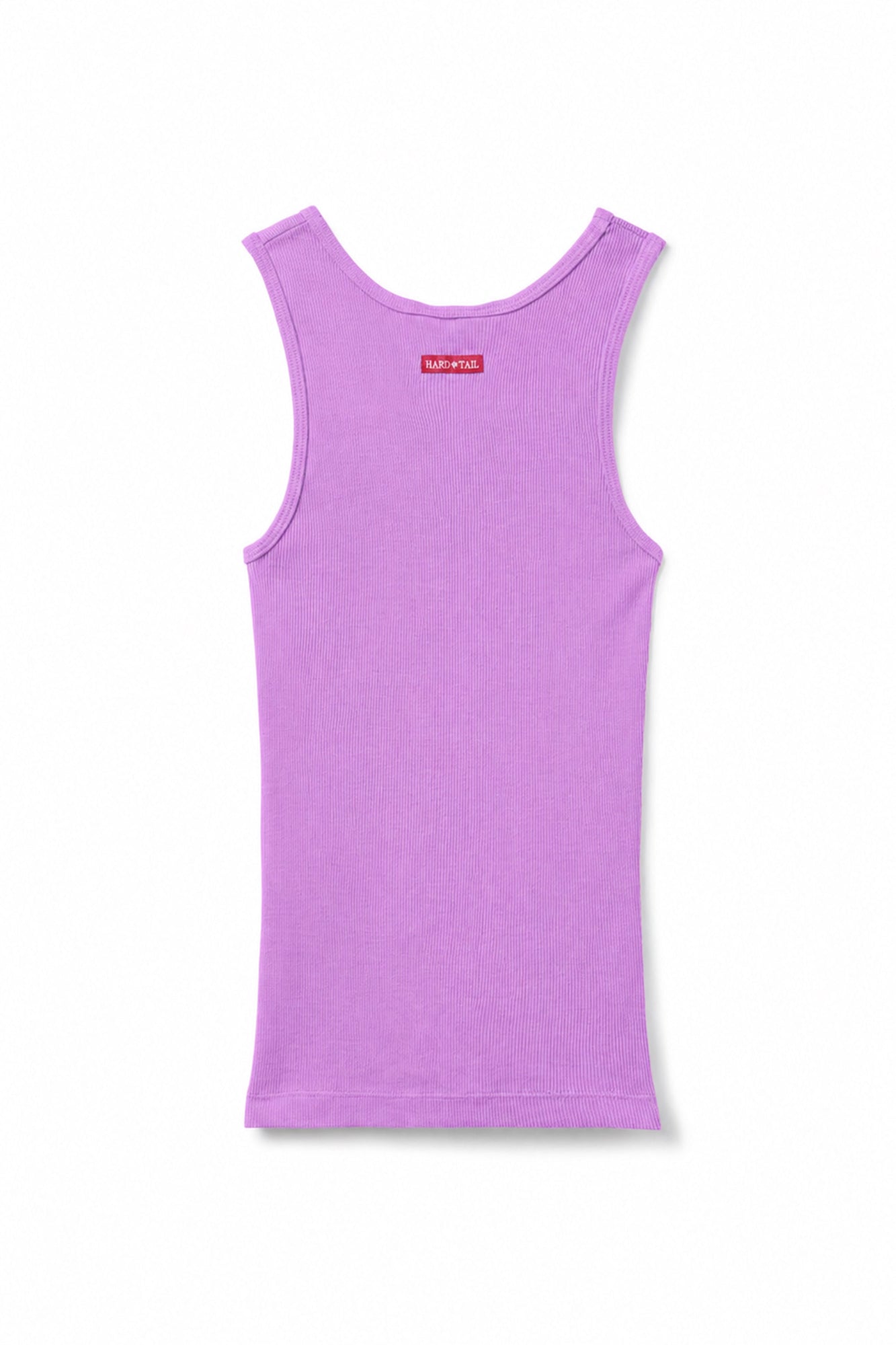 Women | Vintage Fitted Ribbed Tank | Violet