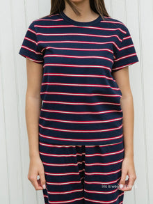 navy stripe
