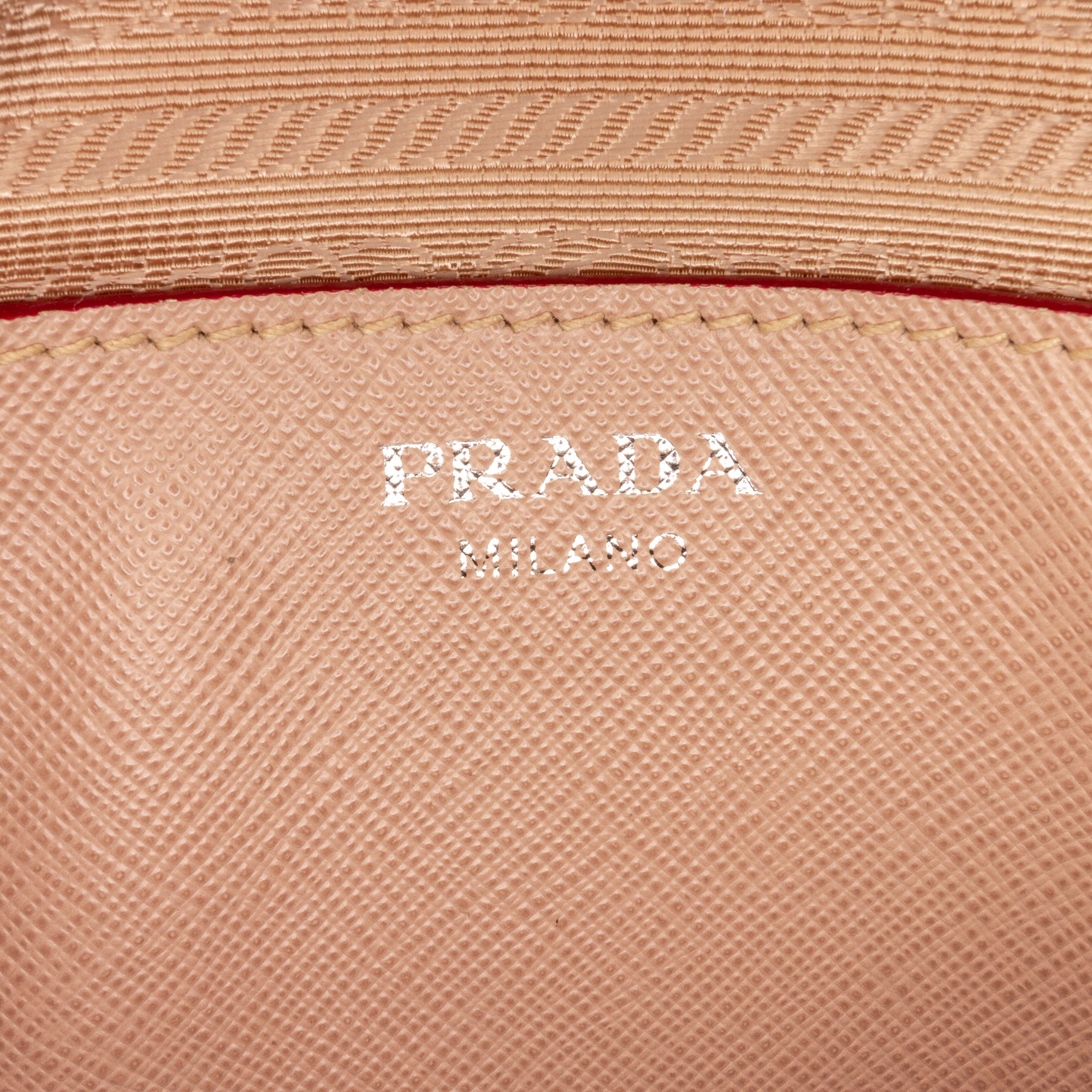 Prada Pre-Owned Saffiano Lux Promenade Backpack | Women | Brown x Nude