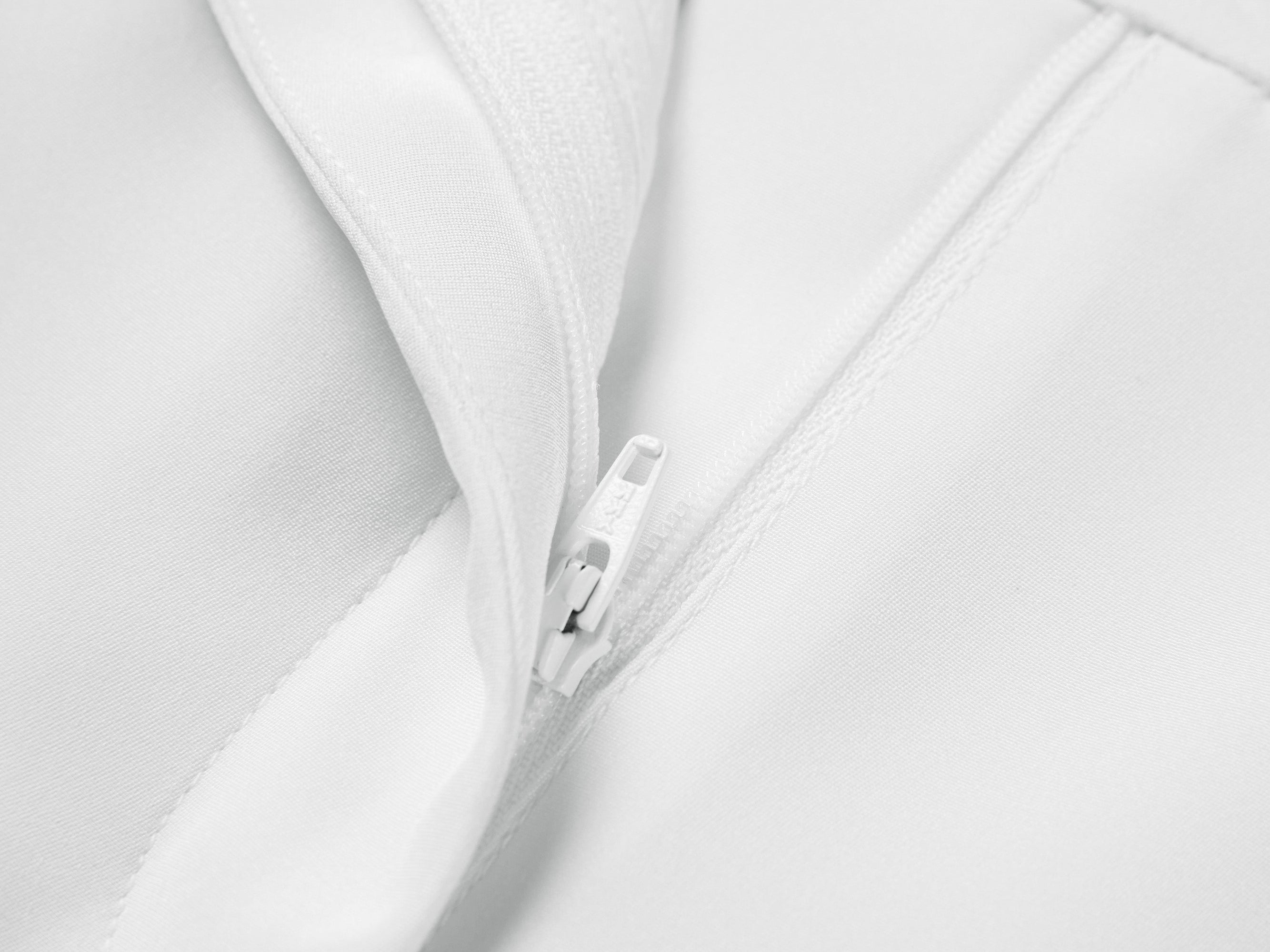 Straight Leg Trouser | White