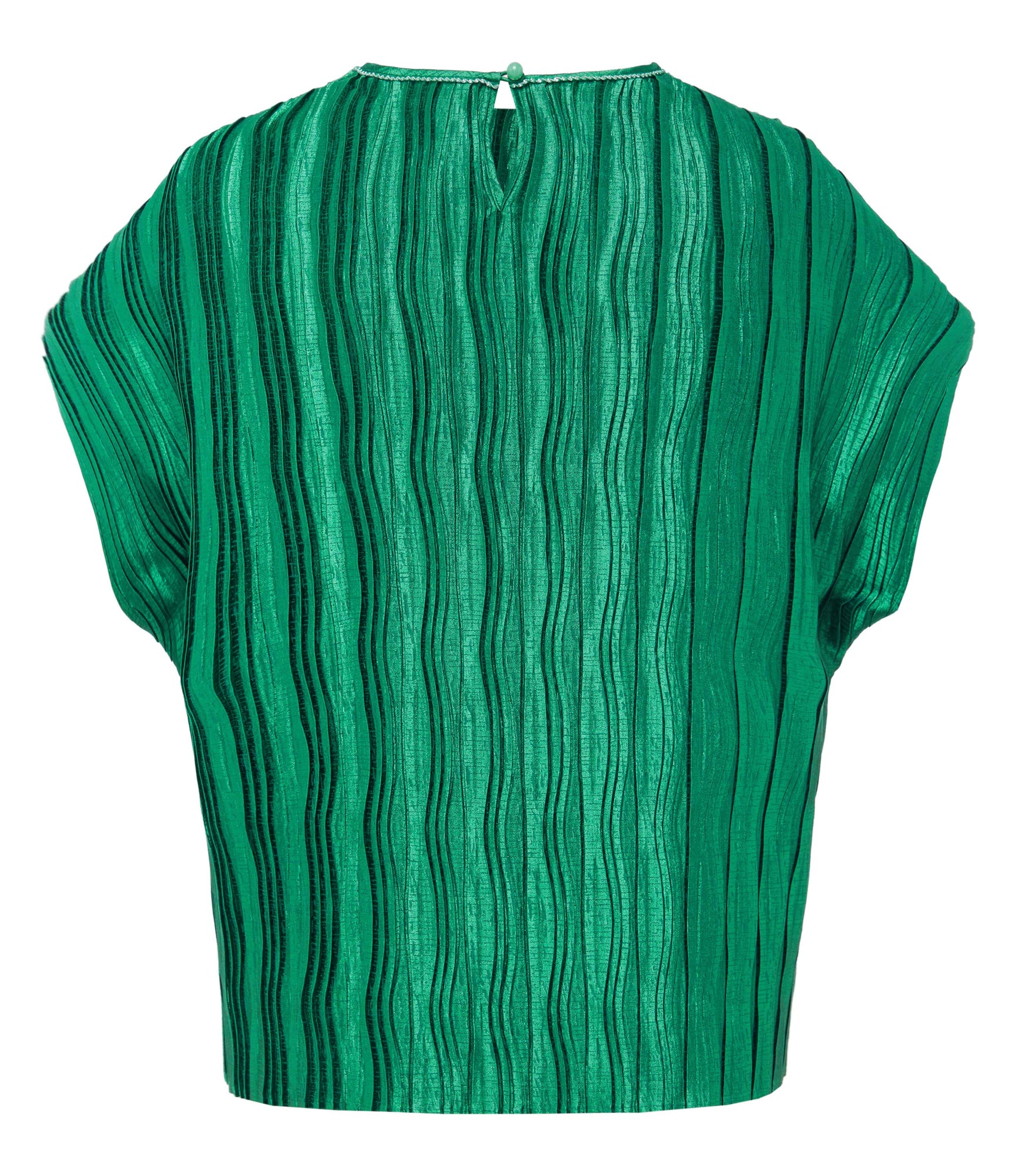 Pleated Top | Green