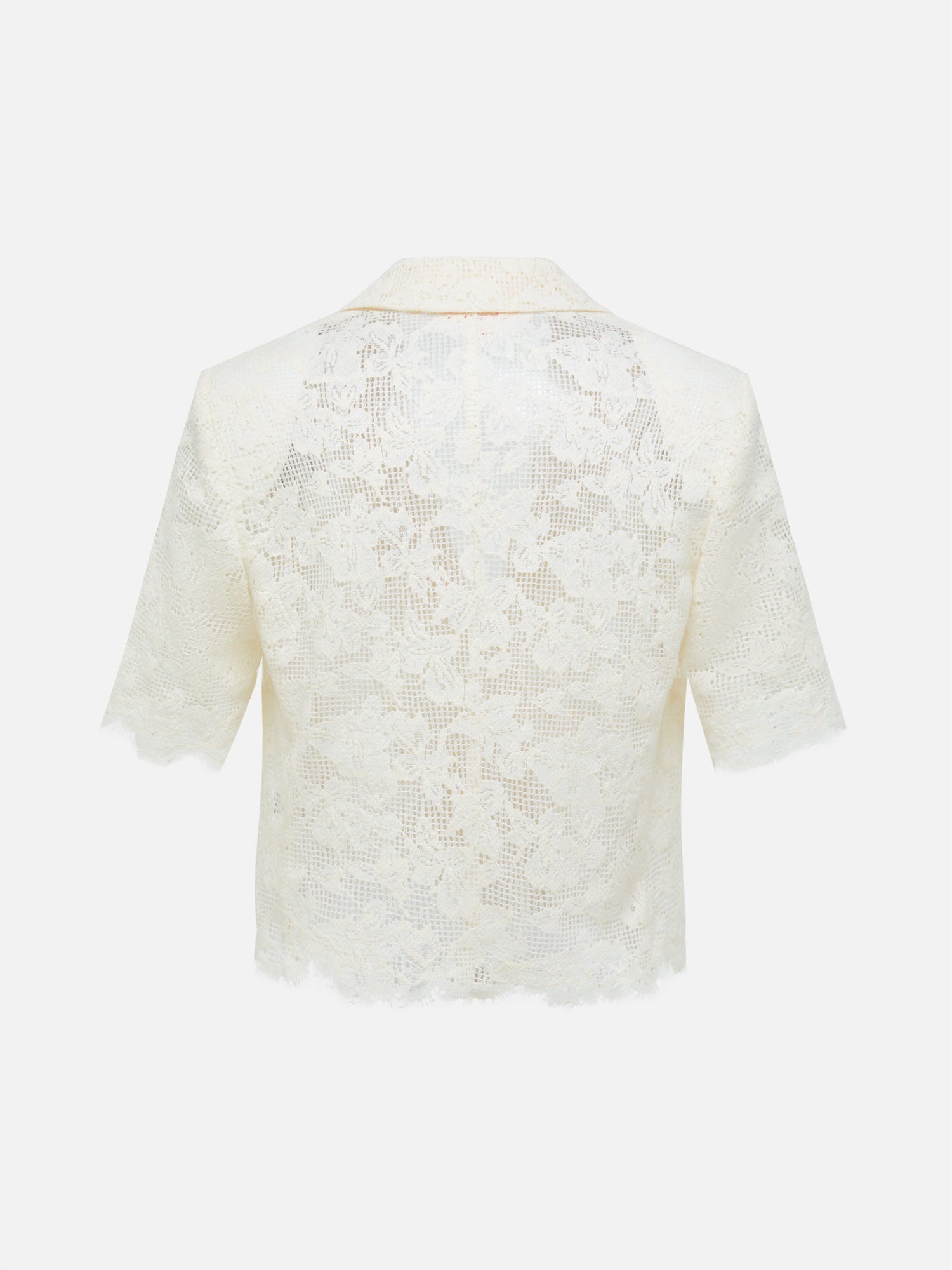 Short Sleeve Jacket | White