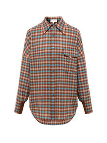 Checked Shirt | Blue