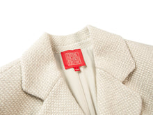 Tweed Double-Breasted Blazer  | Beige