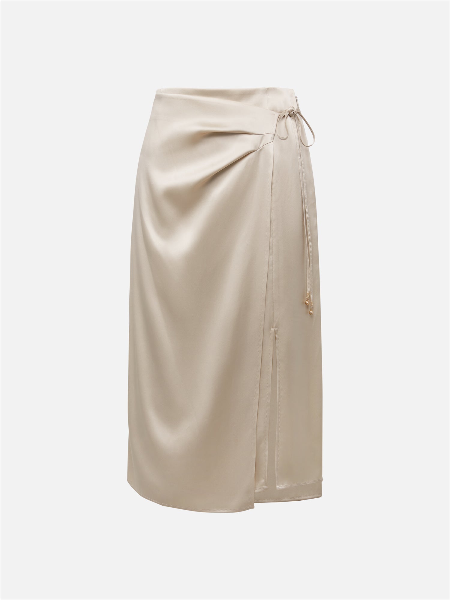 Midi Skirt | Beige