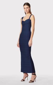 Sweetheart Banded Gown | Classic Blue