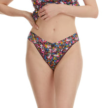 Signature Lace Original Rise Thong | Confetti Flora