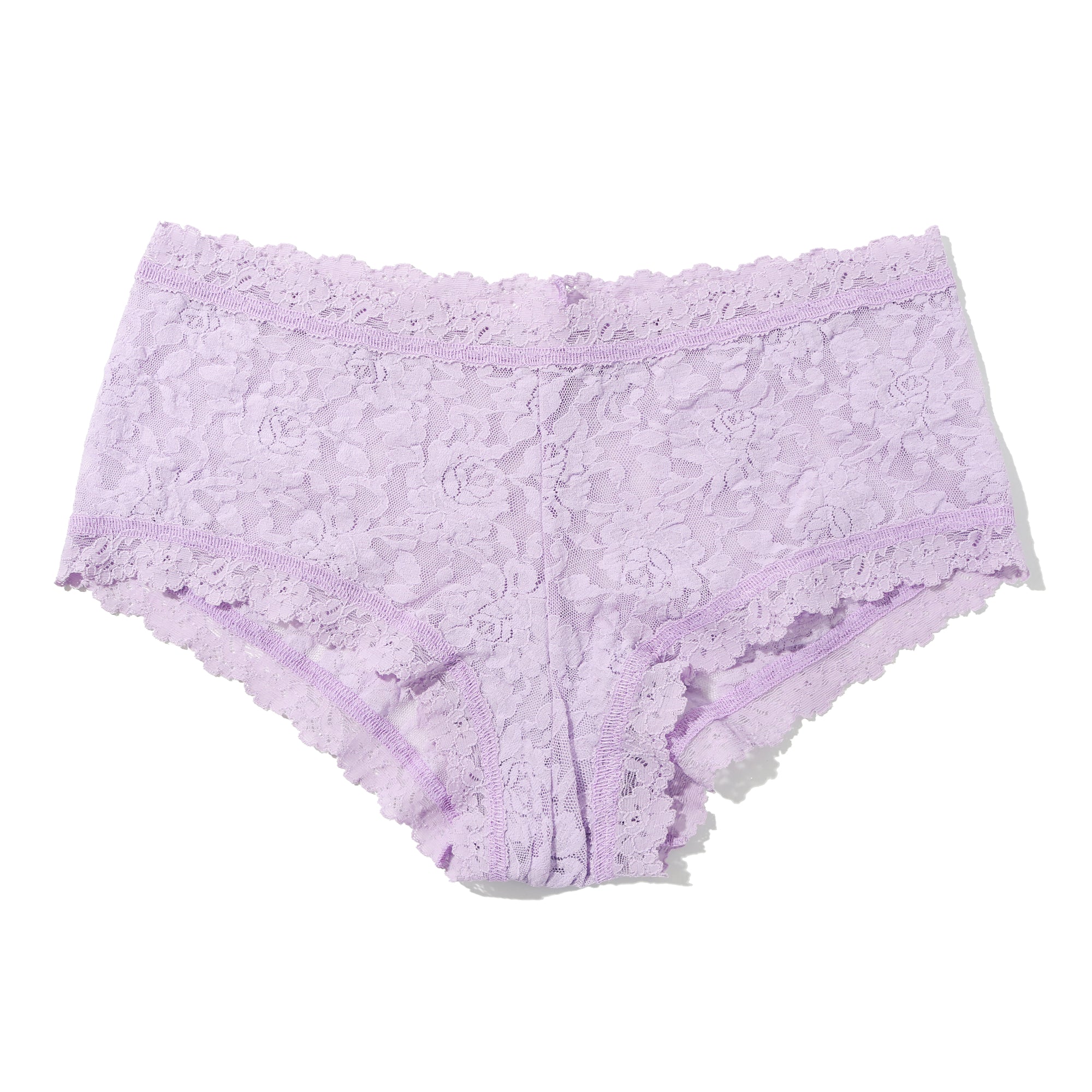 Signature Lace Boy Short | Lavender Fields (Purple)