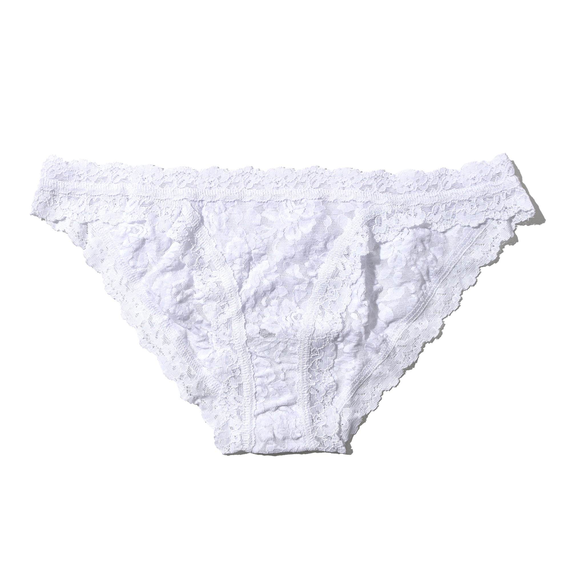 Signature Lace Brazilian Bikini - II | White