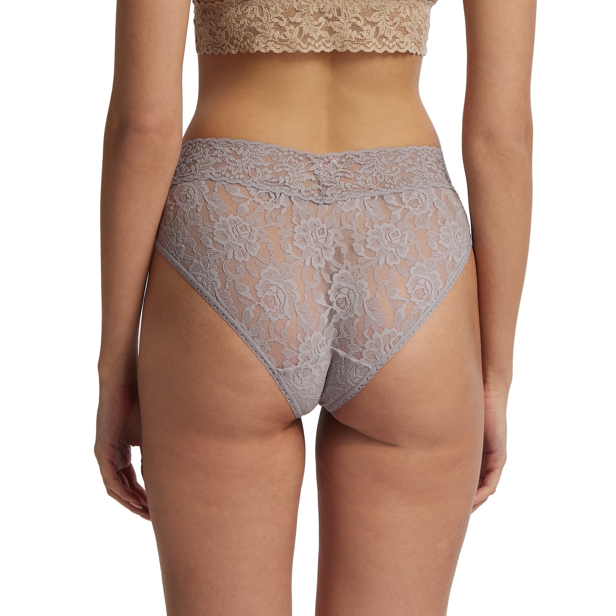 Signature Lace V-Kini | Steel