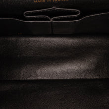 Chanel | Pre-Owned Medium Croc Embossed Lambskin 2.55 Reissue Double Flap Bag | Black/Gold