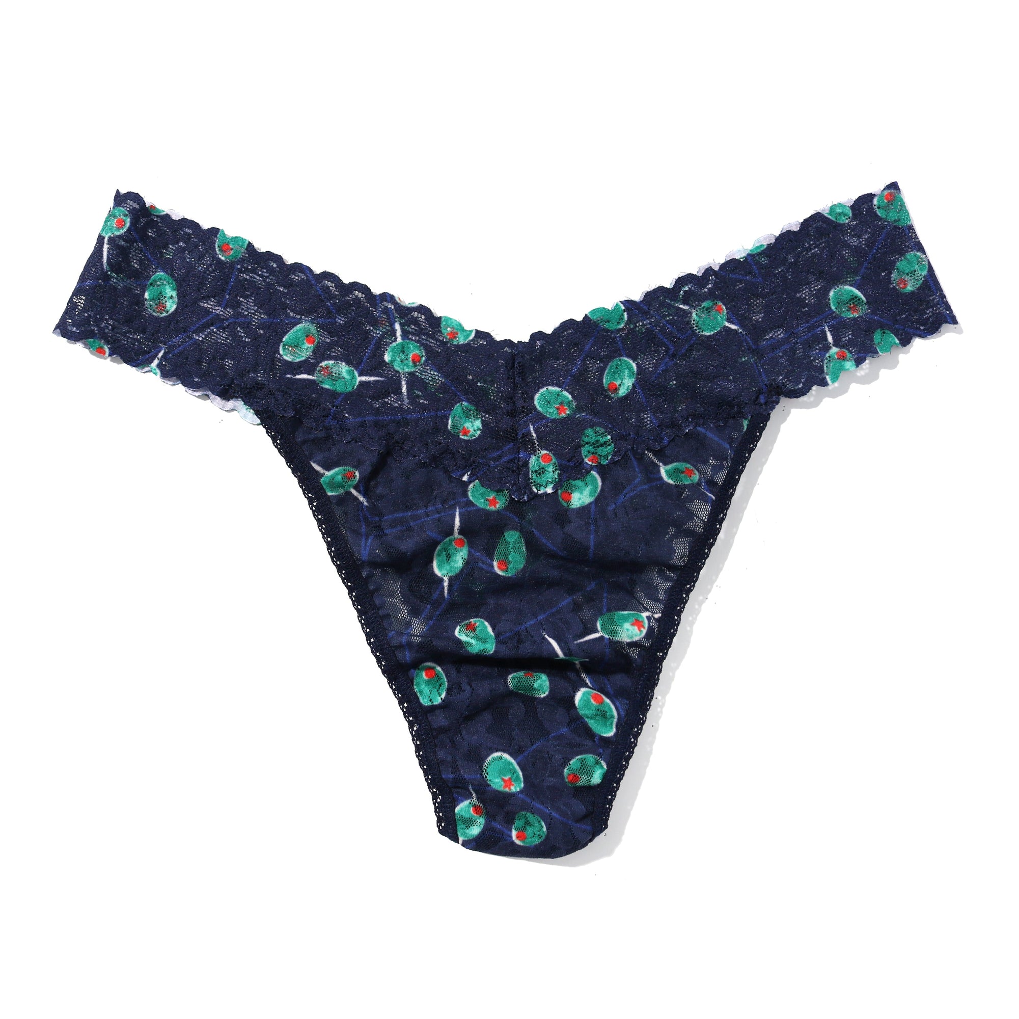 Signature Lace Original Rise Thong & Saxx Boxer Brief | Olive You - Maritime