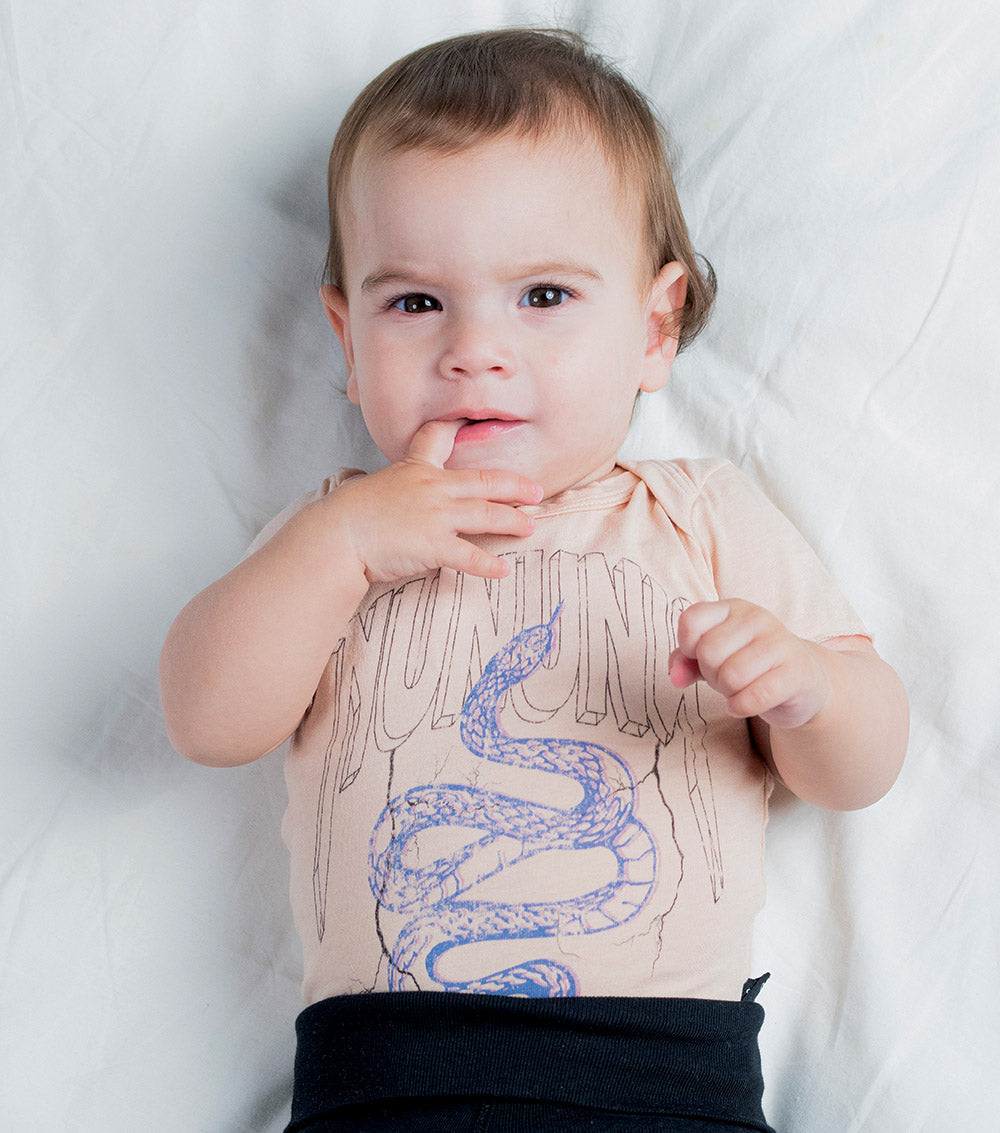 Newborn | Snake Onesie | Nude