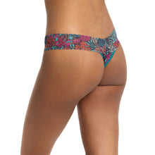 Sinature Lace Low Rise Thong & Saxx Boxer Brief | Fruity Palm - Aqua
