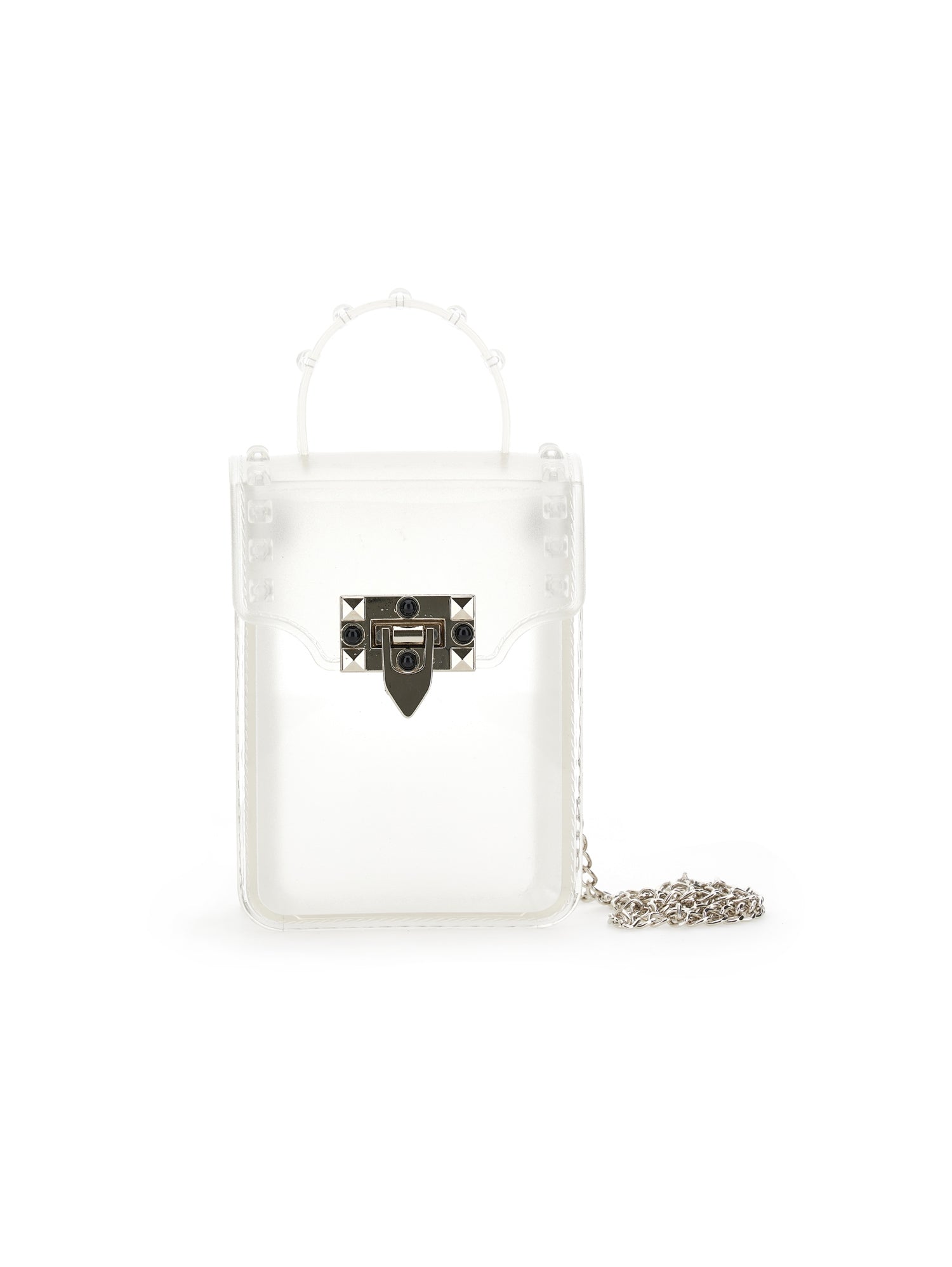 Girls | Mini Pvc Shoulder Bag | Cream