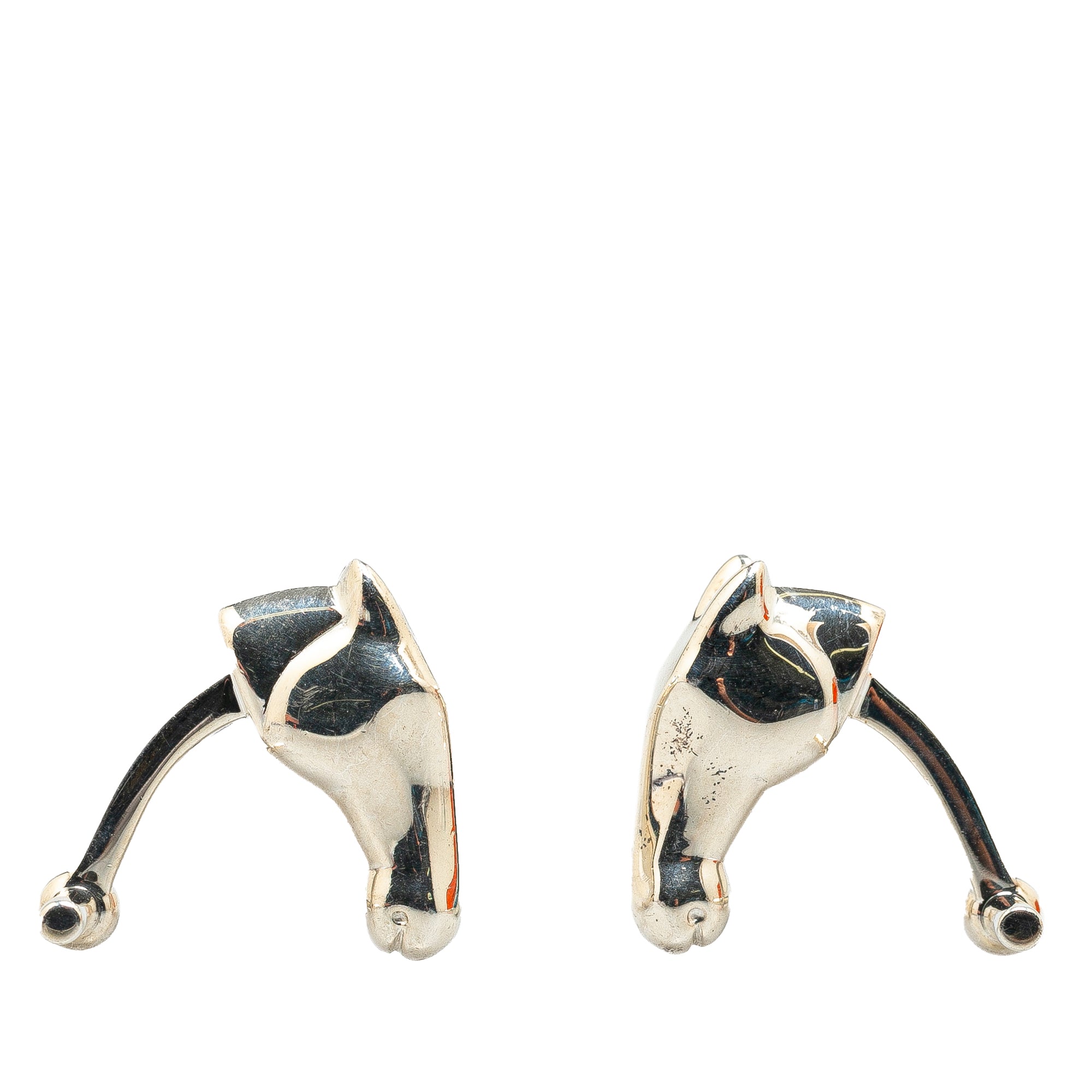 Hermès Pre-Owned Sterling Silver Cheval Cufflinks | Women | Silver