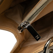 Chanel | Pre-Owned Caviar Grand Shopping Tote | Brown/Light Beige