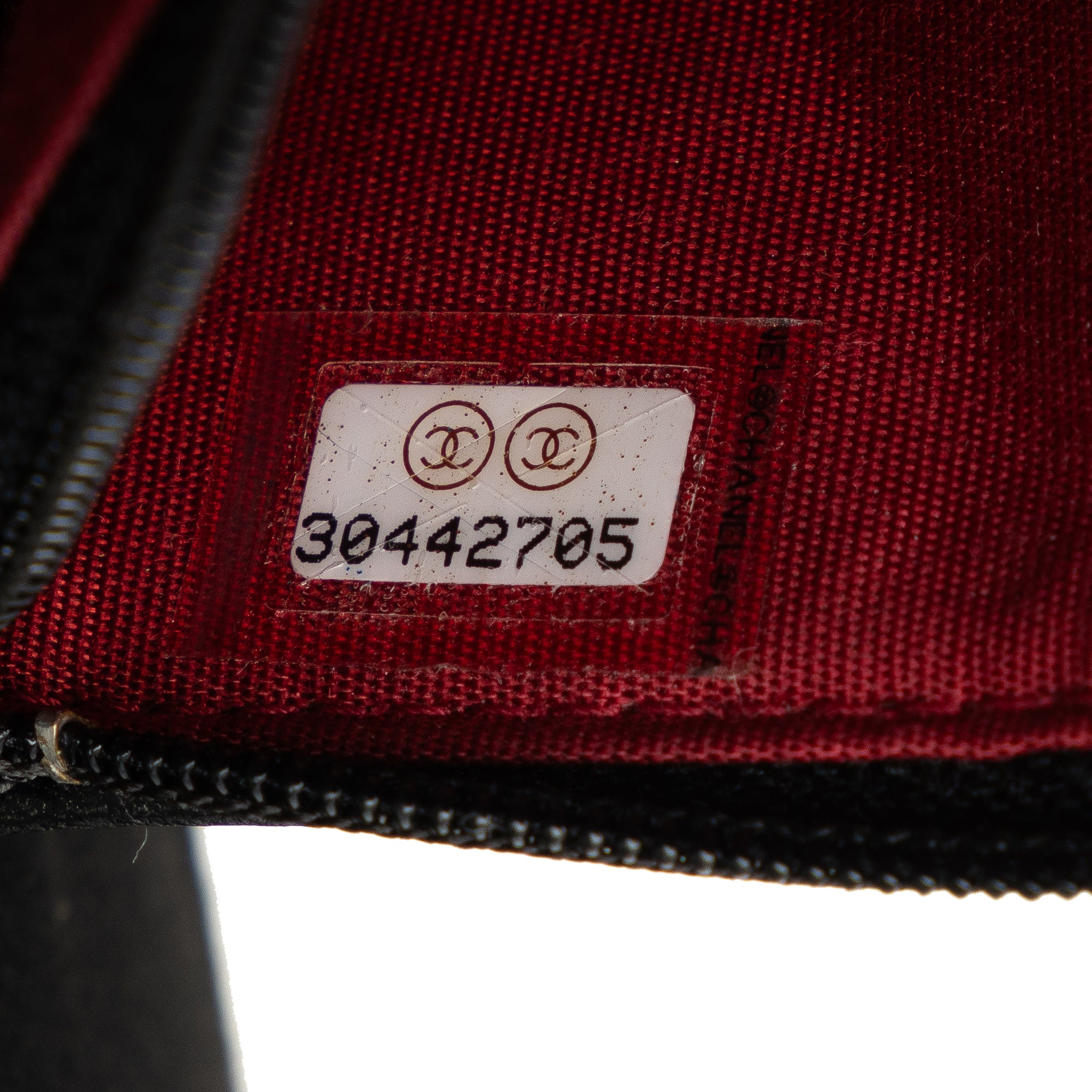 Chanel | Pre-Owned Lambskin Romance Wallet On Chain | Black