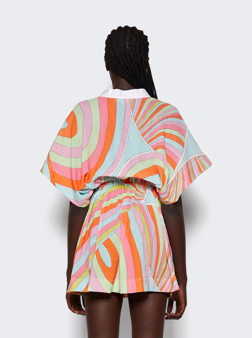 Women | Pucci | Iride Print Mini Dress | Pink