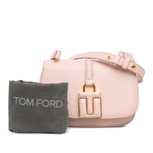 Tom Ford | Pre-Owned Calfskin Lock Crossbody | Pink/Light Pink