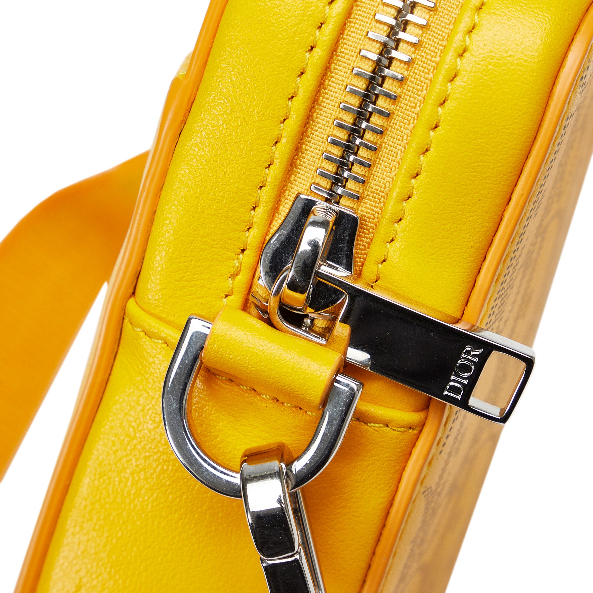 Dior Pre-Owned Oblique World Tour Messenger Bag | Women | Yellow