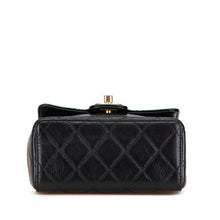 Chanel | Pre-Owned Mini Square Classic Goatskin Single Flap | Black