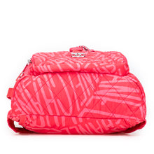 Chanel | Pre-Owned Printed Nylon Coco Neige Convertible Backpack | Pink