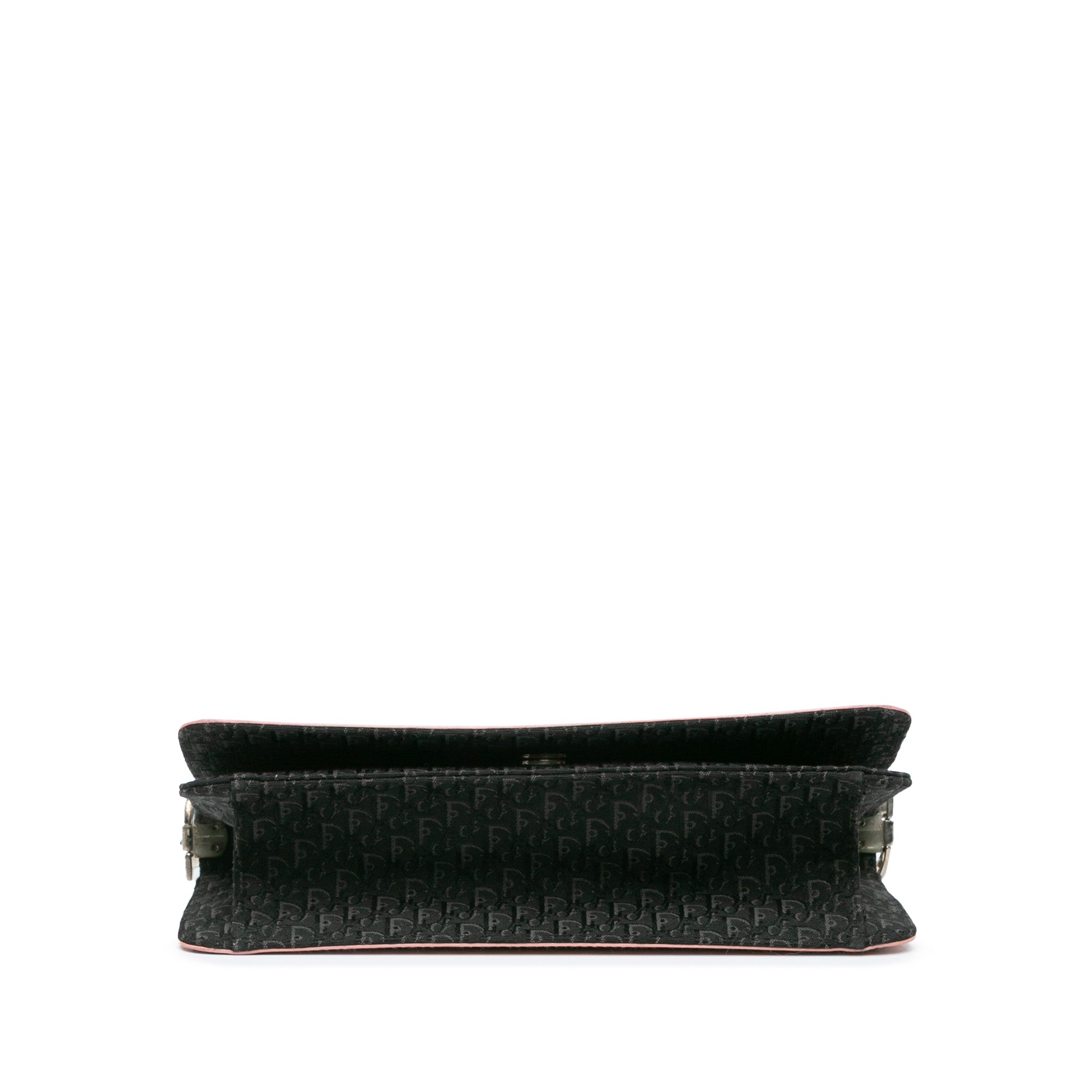 Dior | Pre-Owned Leather D'Trick Brogue Spectator Bag | Black