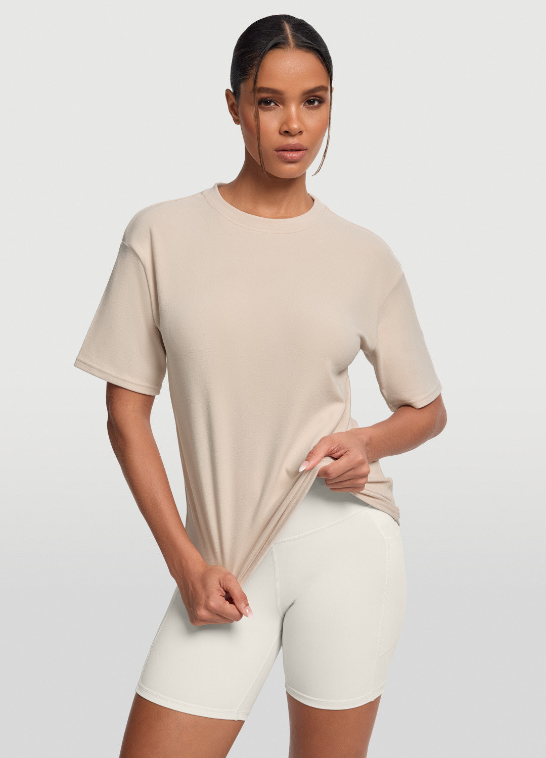 Everyday Relaxed T-Shirt | Oat Milk