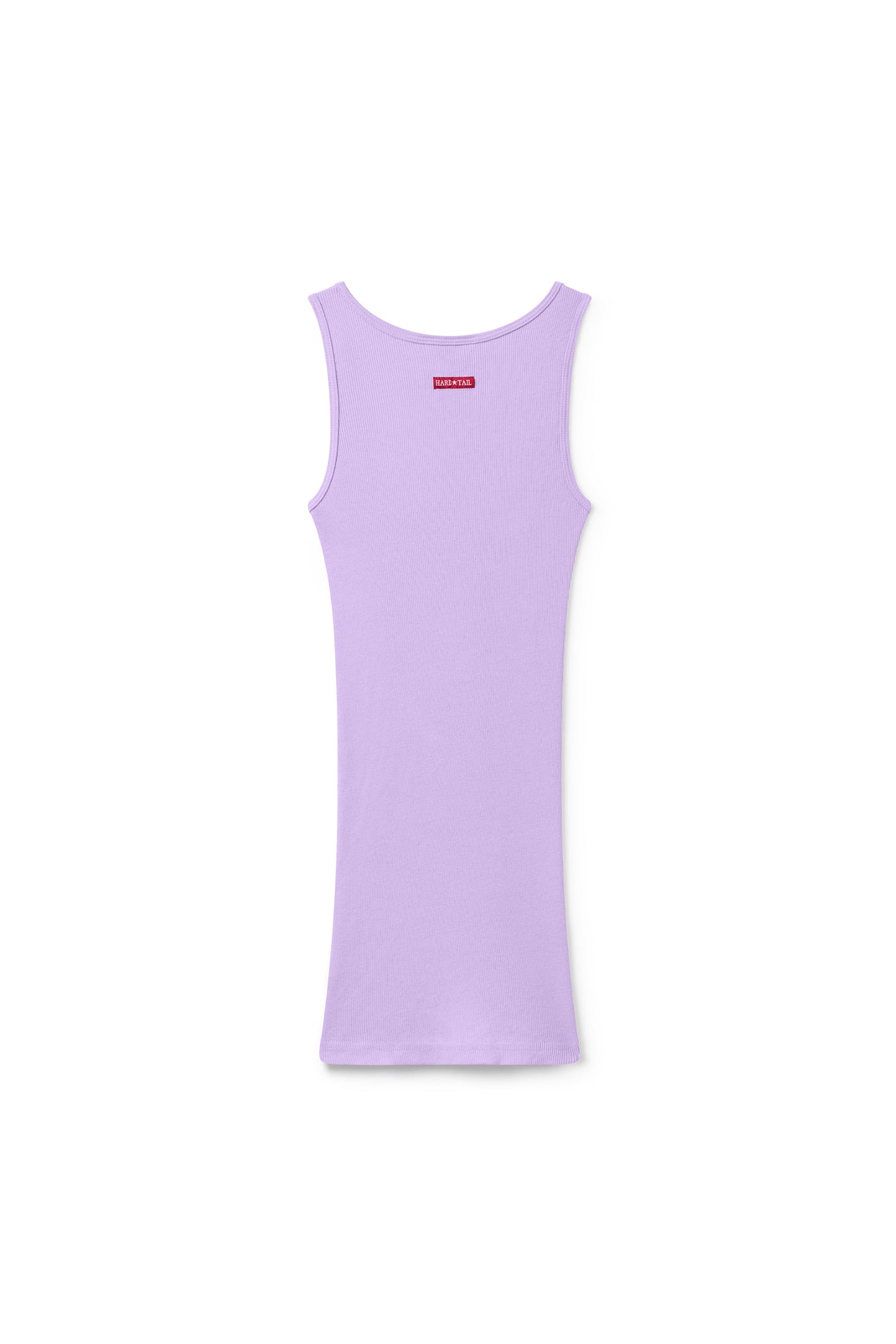 Women | Vintage Scoop Neck Extra Long Tank | Lilac