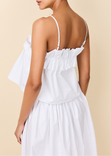 Womens | Sophie Top Poplin | Optic White