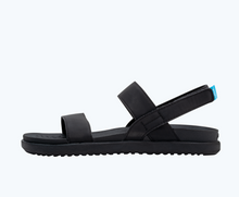 Side view of a Native Shoes Adults Ellis Sugarlite | Jiffy Black/ Jiffy Black Footwear