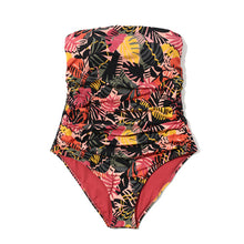 Swim Bandeau One Piece | Palm Springs (Beige)