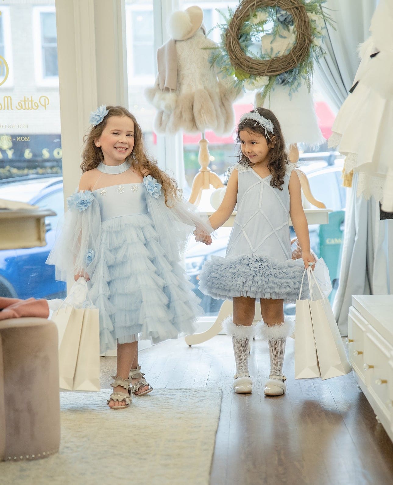 Baby Girls | Skylar Tulle Tutu Dress | Blue
