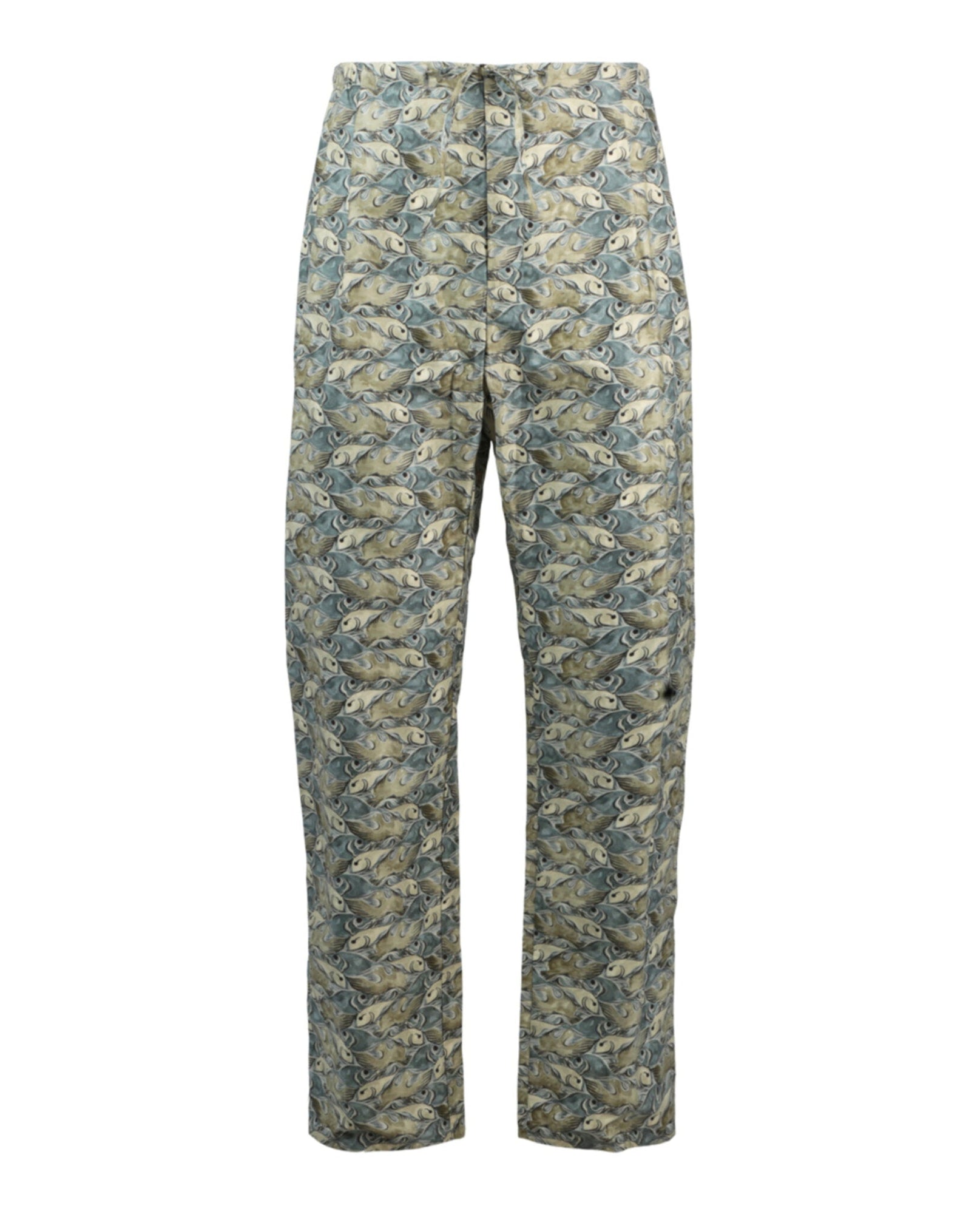 Bottega Veneta | Fish Puzzle Print Pants