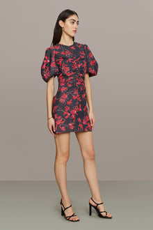 Amur | Tanner Puff Sleeve Mini | Floral Breeze