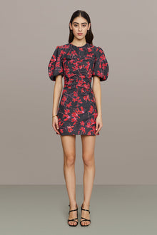 Amur | Tanner Puff Sleeve Mini | Floral Breeze