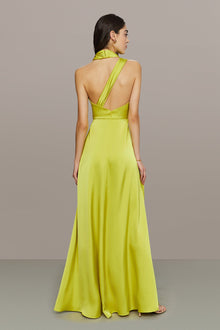 Amur | Allen Strappy Gown | Lily Pad
