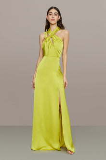Amur | Allen Strappy Gown | Lily Pad