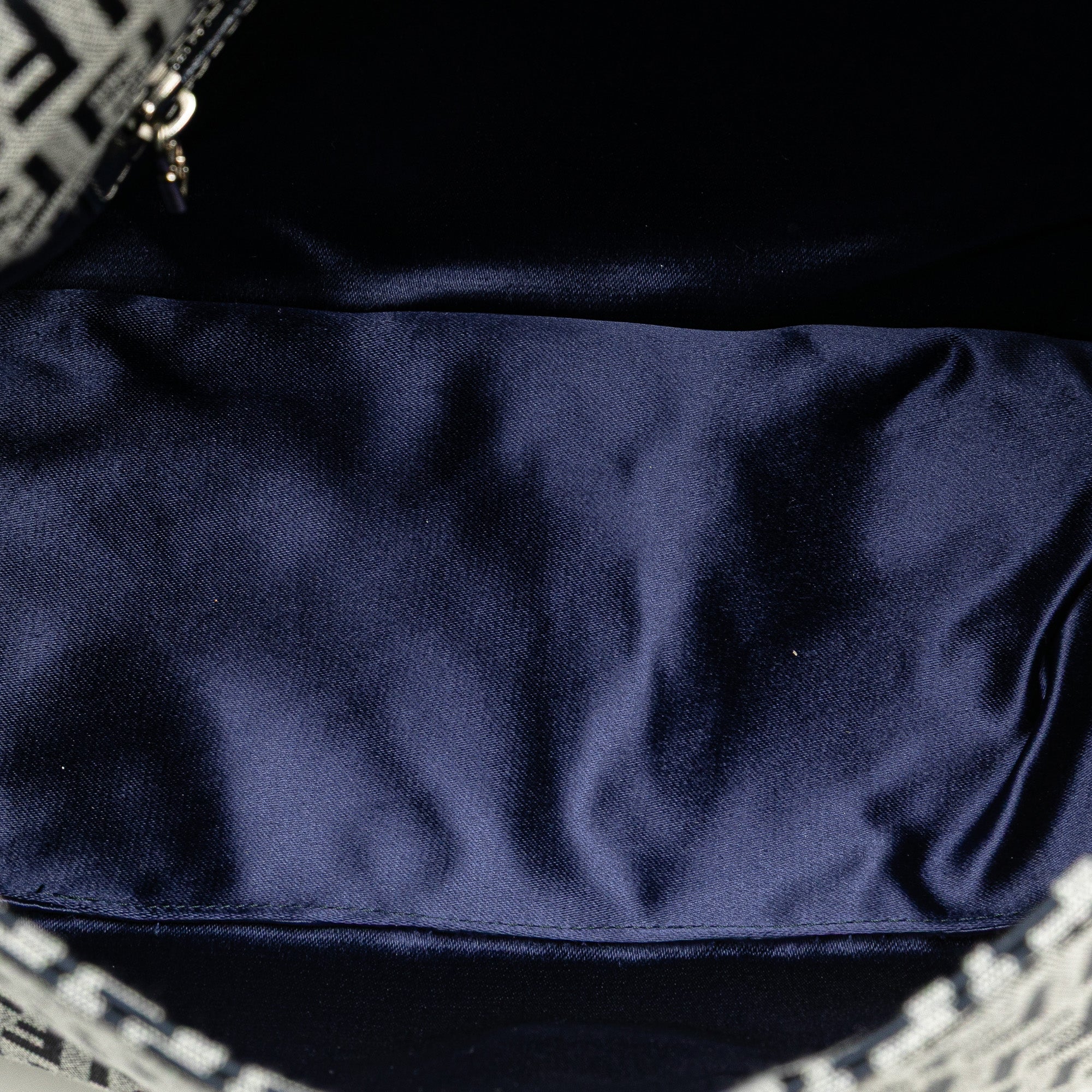 Fendi | Pre-Owned Zucchino Canvas Mamma Forever | Gray