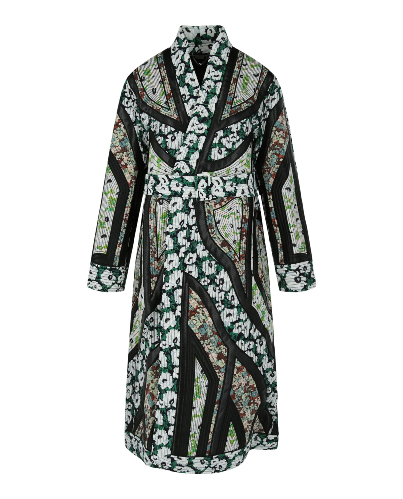 Stella McCartney | Striped Print Belted Coat