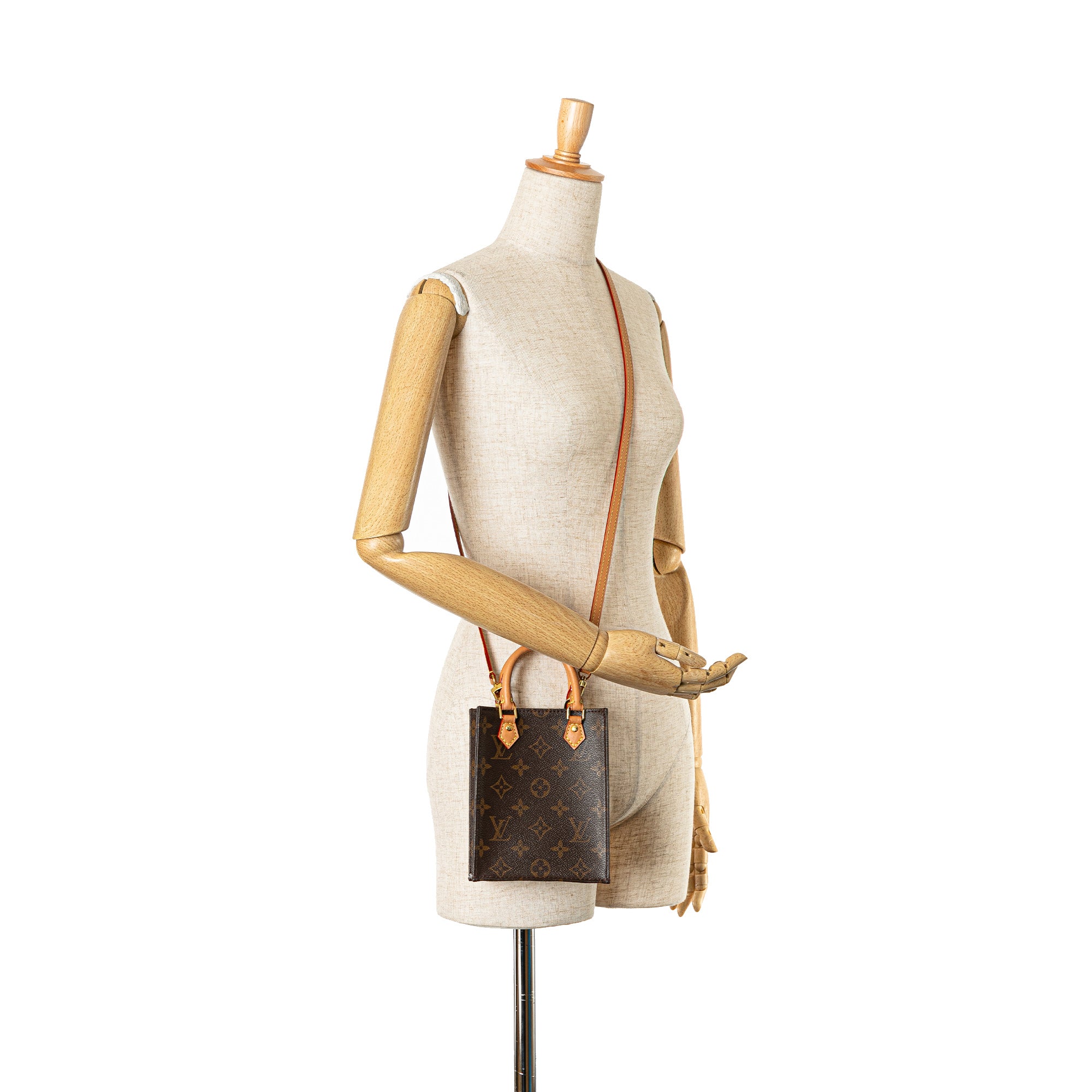 Louis Vuitton | Pre-Owned Monogram Petit Sac Plat | Brown